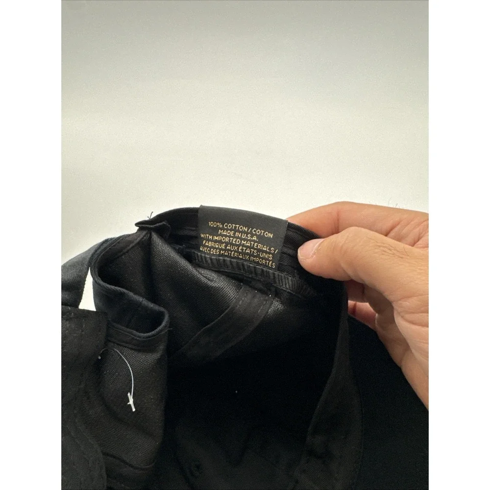 OVO October's Very Own Small Owl Logo Strapback Hat Black Gold